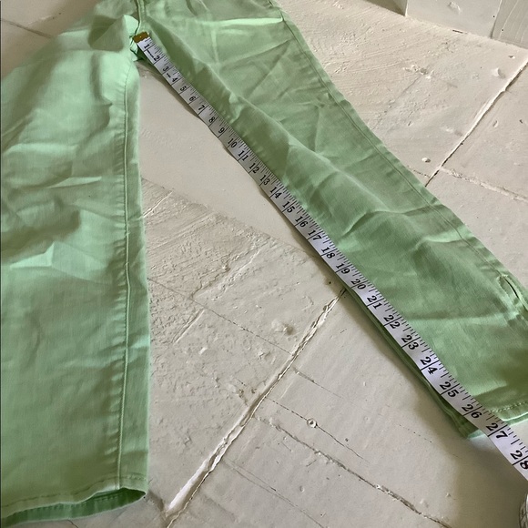 Free people skinny pastel green jeans vintage - Picture 4 of 7